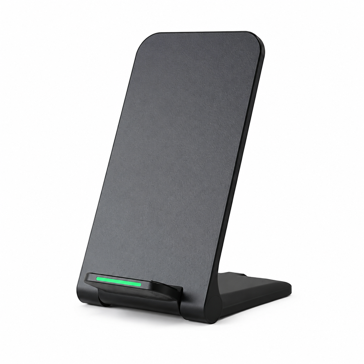 Premium 30W Wireless Charger Stand Fast Charging Foldable Phone Charging Stand USB C Vertical Horizontal Viewing Compatible with iPhone Travel Design