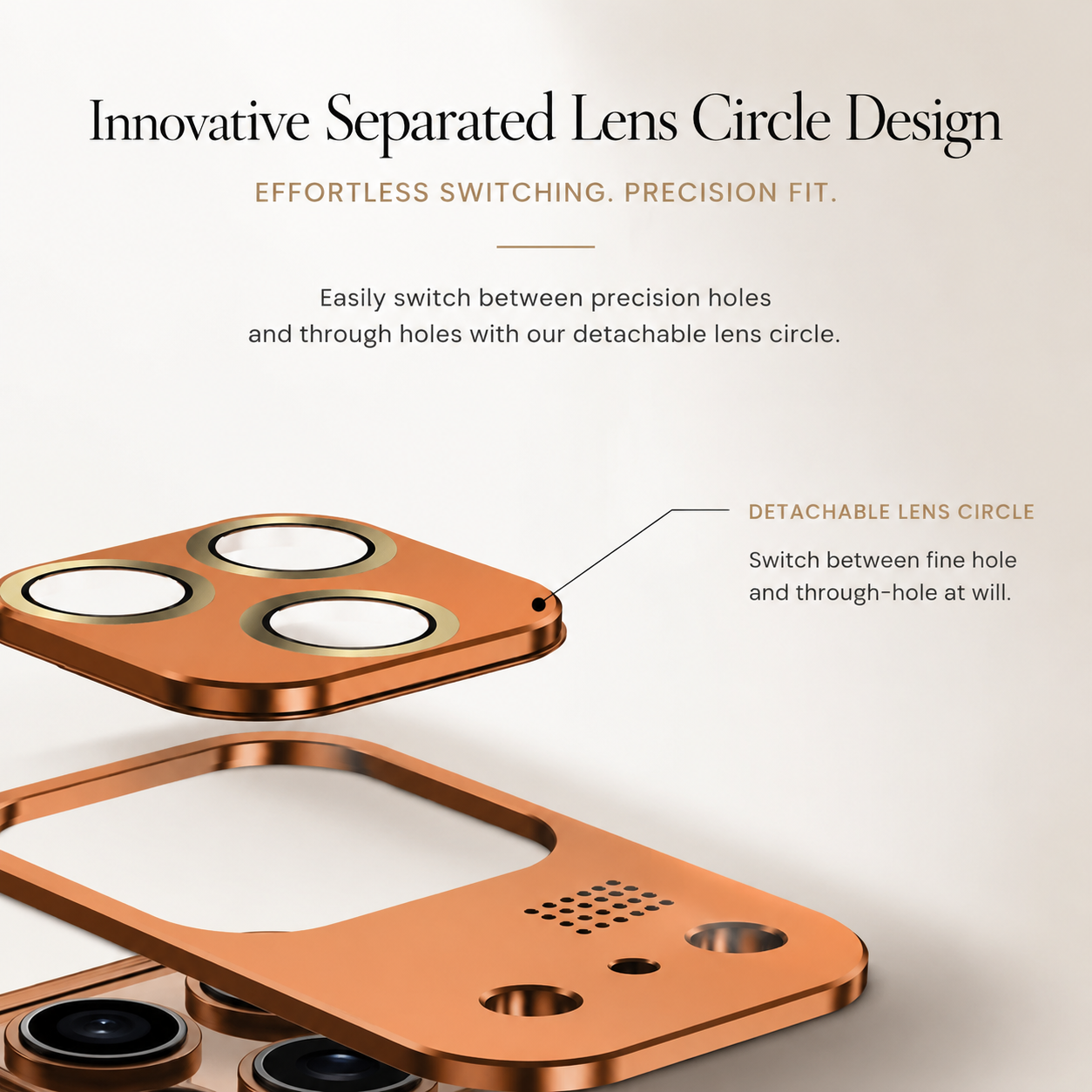 Premium Aluminum Alloy Magnetic iPhone Case – Heat Dissipation Metal Frame Cover with Shockproof Anti-Fall Protection and Camera Lens Guard