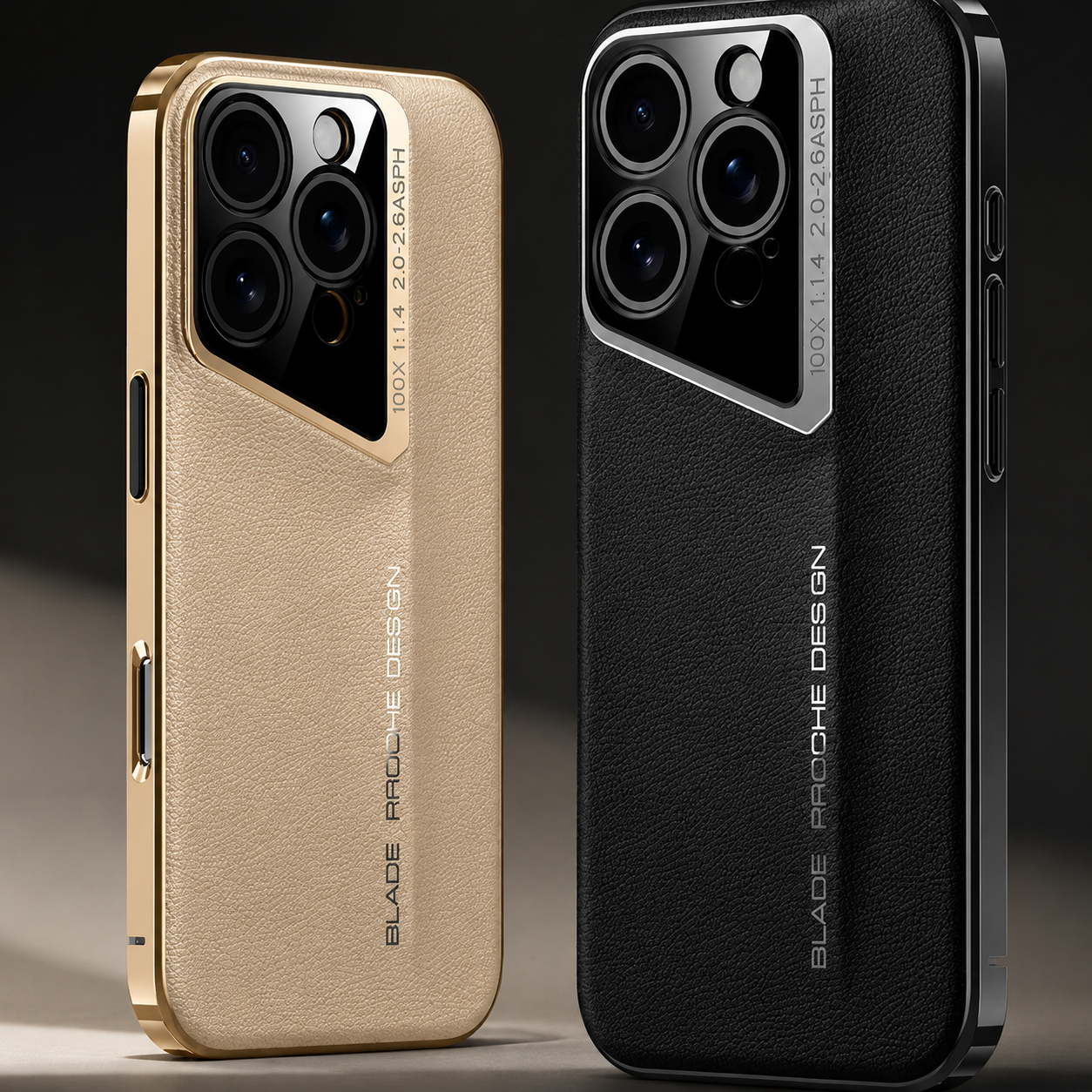 Premium Luxury iPhone Case Electroplated Genuine Leather Cover Hard PC Back TPU Frame Shockproof Camera Lens Protection Slim Anti Slip Design Finish