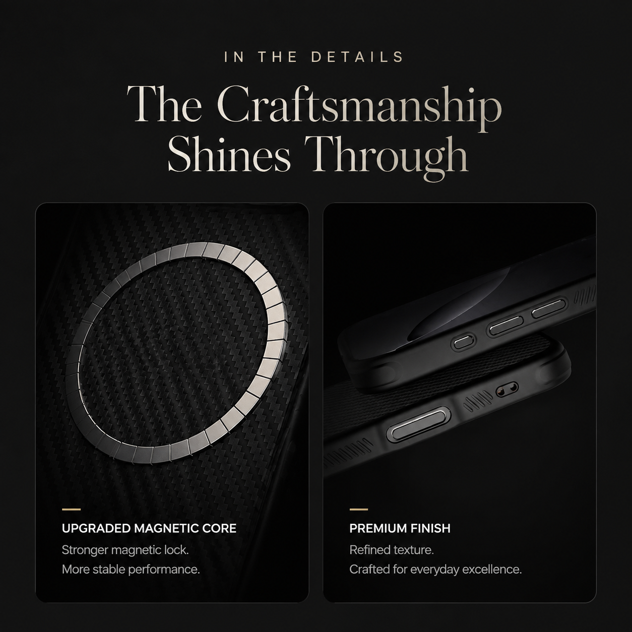 Premium Luxury iPhone Case MagSafe Compatible Aramid Fiber TPU Magnetic Cover Metal Camera Frame Shockproof Full Coverage Protective Durable Design Finish