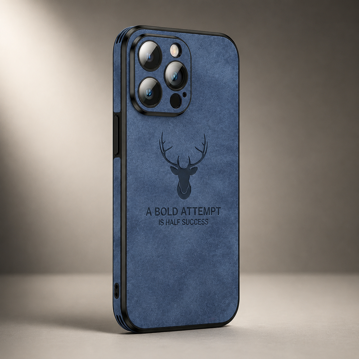 Premium Luxury iPhone Case MagSafe Compatible Deer Leather Texture Silicone Cover Shockproof Camera Lens Protection Slim Bumper Durable Design Finish