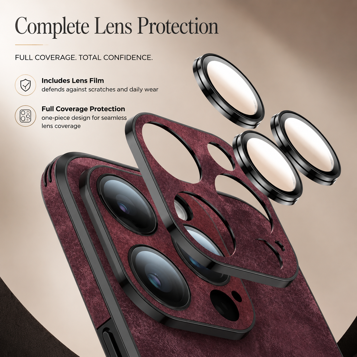 Premium Luxury iPhone Case MagSafe Compatible Deer Leather Texture Silicone Cover Shockproof Camera Lens Protection Slim Bumper Durable Design Finish