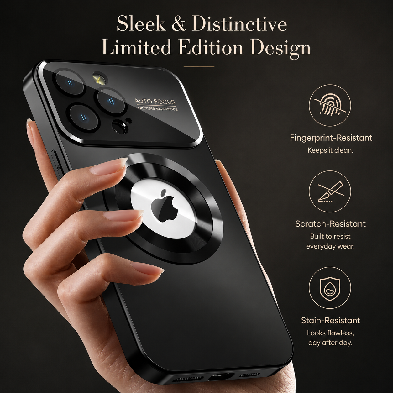 Premium Luxury iPhone Case MagSafe Compatible Electroplated Glass Cover Magnetic Shockproof Reflective Hard Back Camera Protection Slim Design Finish