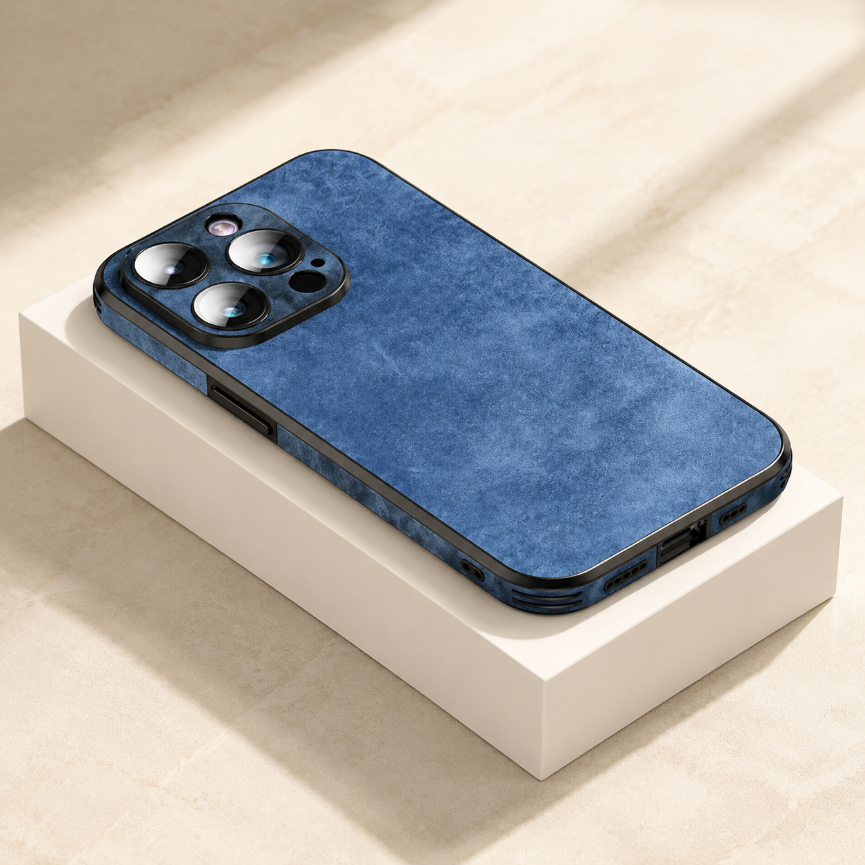 Premium Luxury iPhone Case MagSafe Compatible Genuine Leather Cover Shockproof Camera Lens Protection Slim Protective Durable Design Finish Style