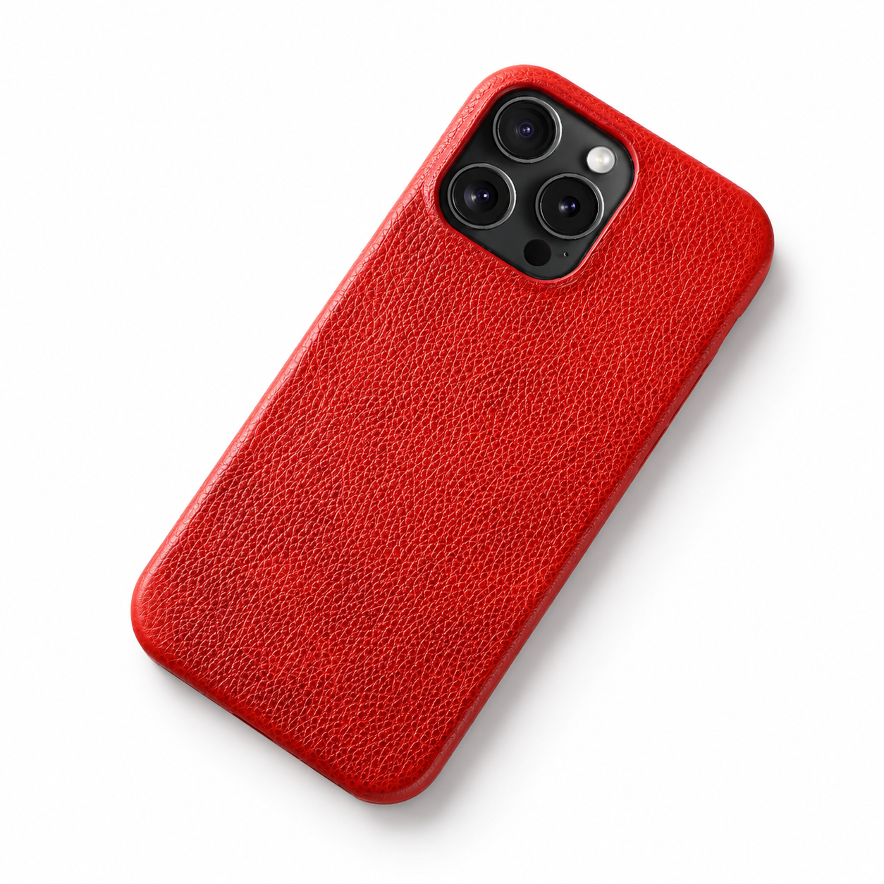 Premium Luxury iPhone Case MagSafe Compatible Genuine Leather Cover Strap Design Shockproof Camera Protection Slim Carry Durable Design Finish
