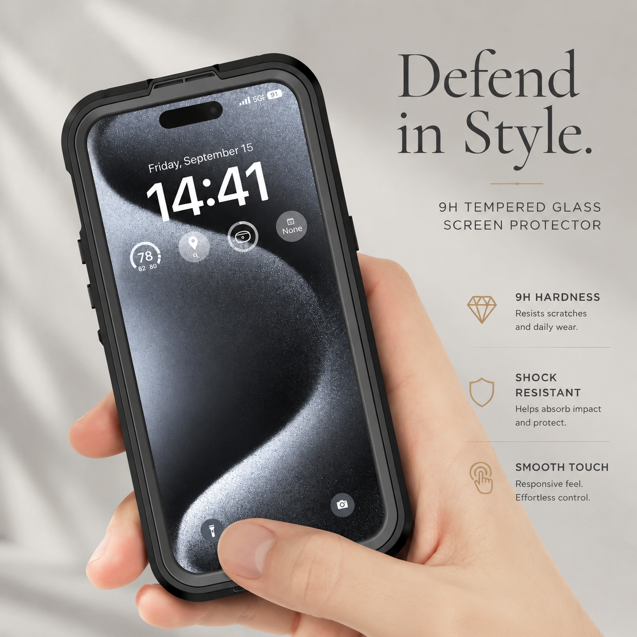 Premium Luxury iPhone Case MagSafe Compatible IP68 Waterproof Cover 360 Full Body Sealed Shockproof Camera Lens Protection Dustproof Durable Design