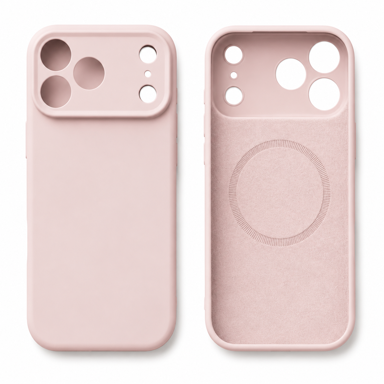 Premium Luxury iPhone Case MagSafe Compatible Liquid Silicone Cover TPU Shockproof Magnetic Wireless Charging Soft Touch Anti Fingerprint Protective Design