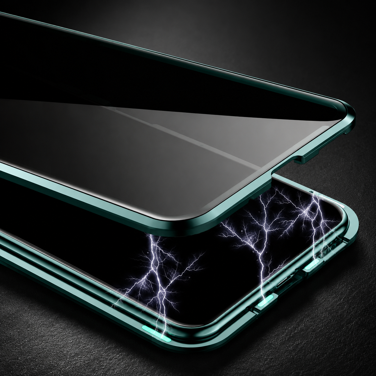 Premium Luxury iPhone Case MagSafe Compatible Privacy Tempered Glass Cover Shockproof 360 Full Body Camera Protection Slim Protective Durable Design Finish