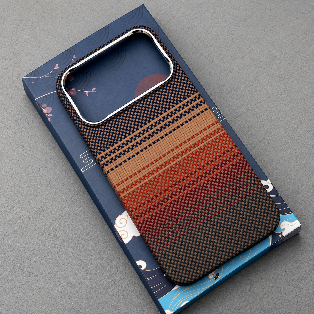 Premium Luxury iPhone Case MagSafe Compatible Ultra Thin Aramid Carbon Fiber Cover Kevlar Grade Shock Resistant Washable Protective Durable Design