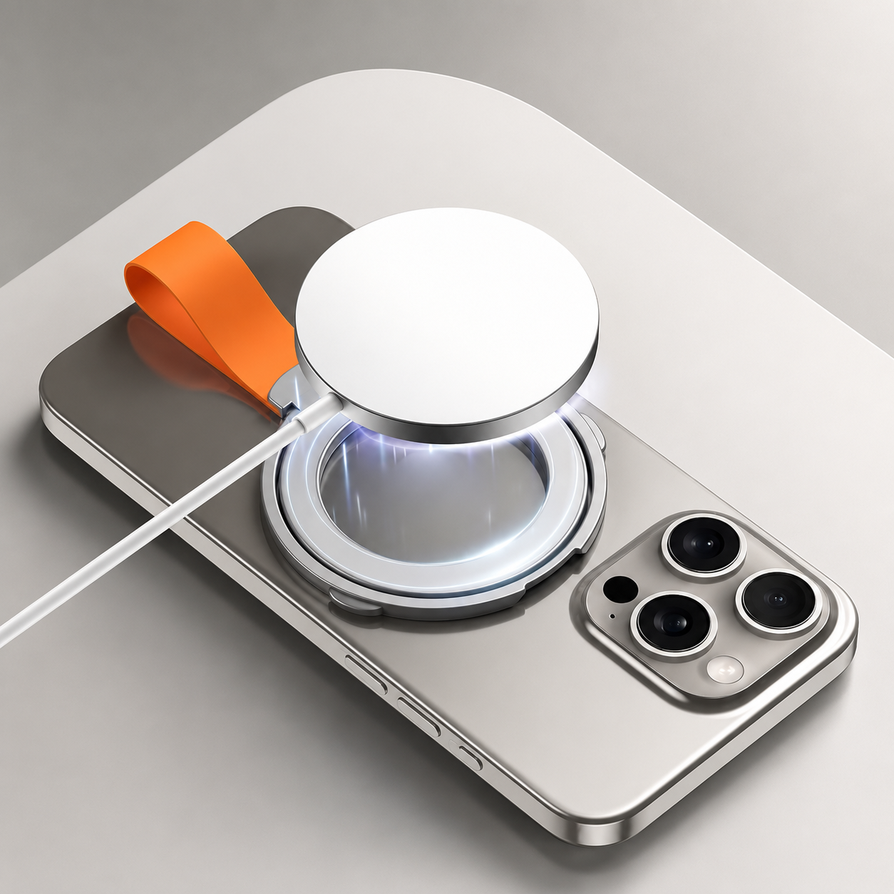 Premium Magnetic Phone Grip Stand MagSafe Finger Ring Holder Hand Strap Kickstand Magnetic Phone Holder Car Mount Desk Stand Compatible with iPhone