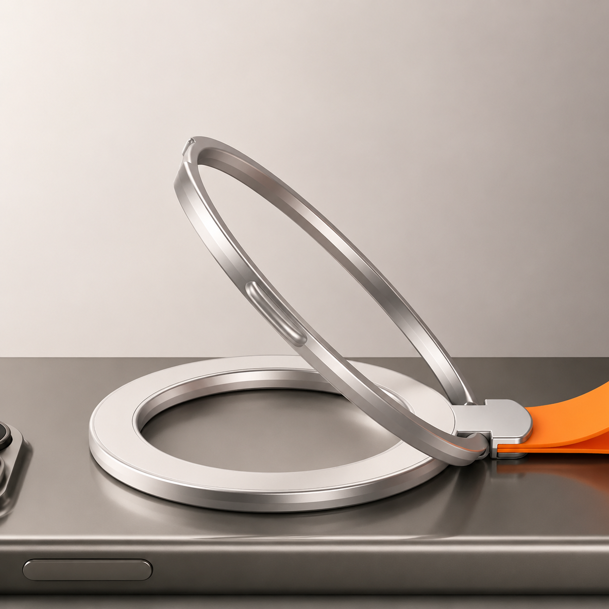 Premium Magnetic Phone Grip Stand MagSafe Finger Ring Holder Hand Strap Kickstand Magnetic Phone Holder Car Mount Desk Stand Compatible with iPhone