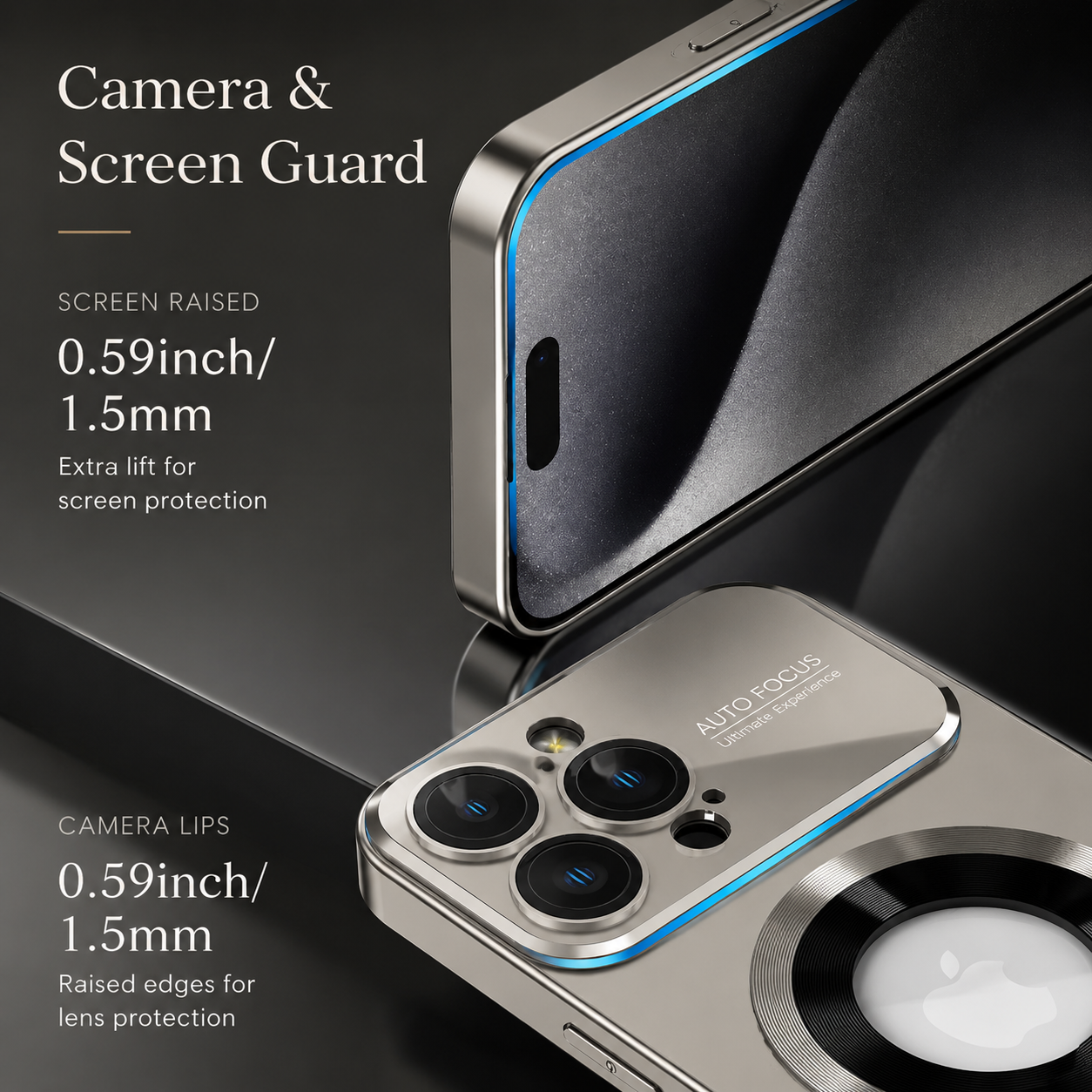 Premium Magnetic iPhone Case Matte Finish MagSafe Compatible Shockproof Slim Protective Cover Camera Lens Protection Durable Full Coverage Design