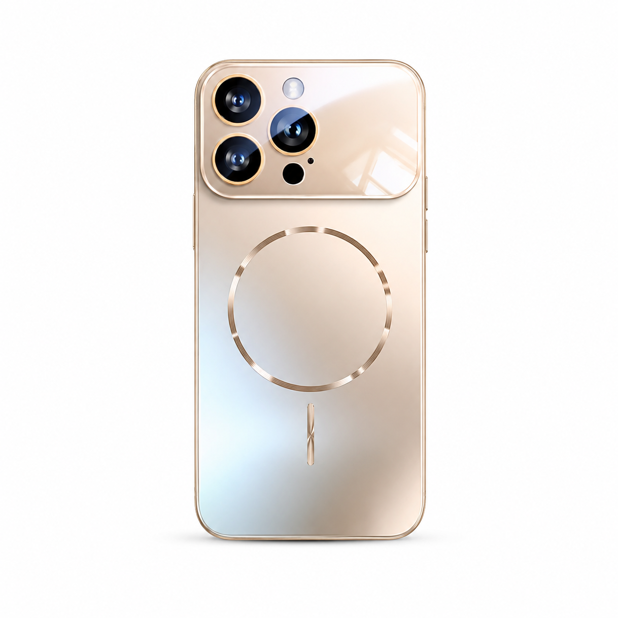 Premium iPhone Case AG Nano Matte Magnetic Cover MagSafe Compatible Hard Acrylic Back Camera Lens Protection Anti Fingerprint Slim Design