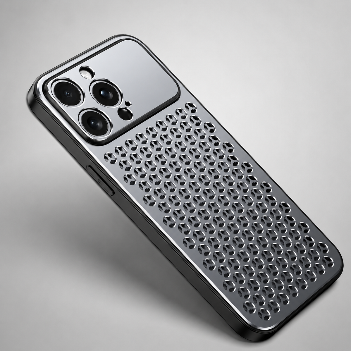 Premium iPhone Case Aluminum Alloy Protective Cover Breathable Metal Frame Slim Anti Fingerprint Scratch Resistant Full Coverage