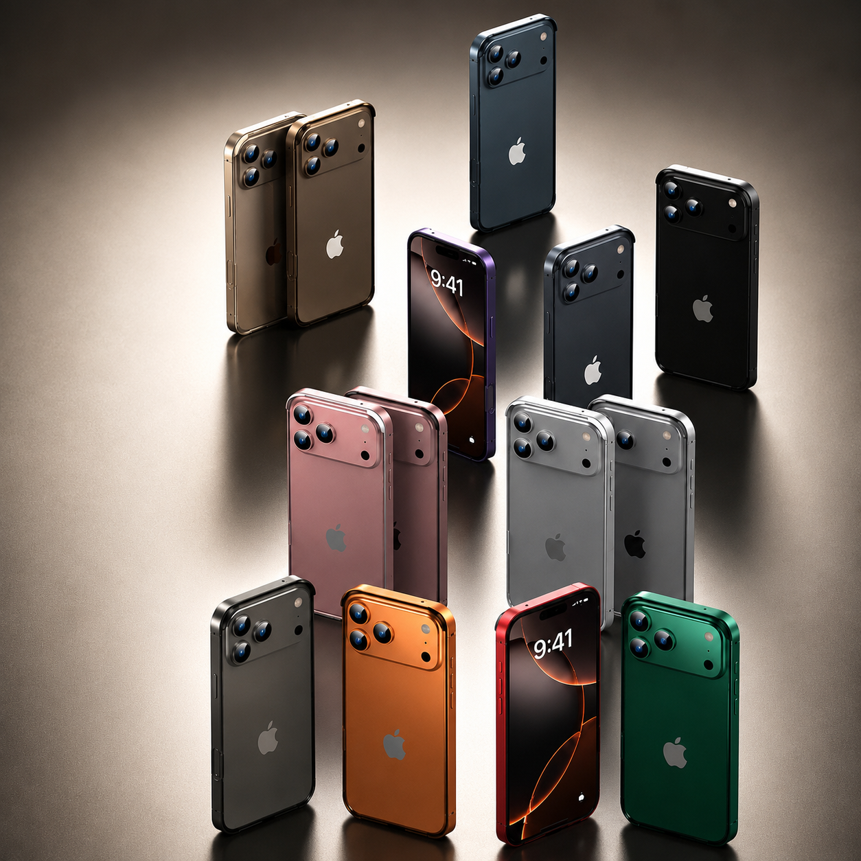 Premium iPhone Case Aluminum Metal Frame Bumper Cover Shockproof Silicone Protection Rugged Edge Protection Anti Scratch Lightweight Durable Design