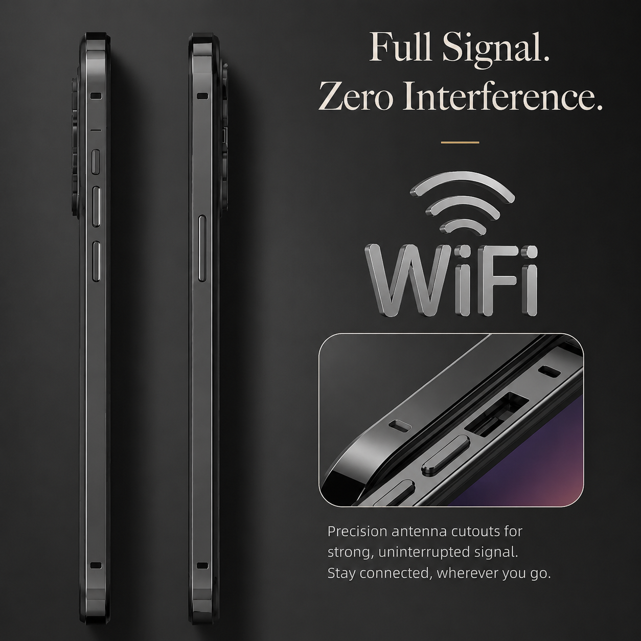 Premium iPhone Case Aluminum Metal Frame Bumper Cover with Silicone Protection Shockproof Anti Scratch Slim Half Wrapped Rugged Durable Design Build