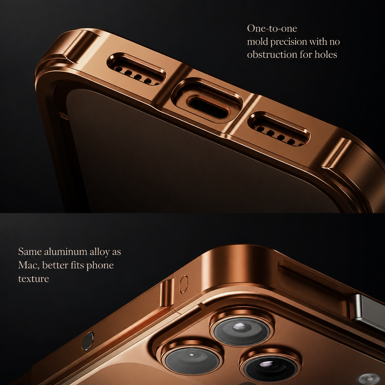 Premium iPhone Case Cyberpunk Aluminum Alloy Mechanical Bumper Metal Frame Shockproof Heavy Duty Camera Lens Protection Protective Design