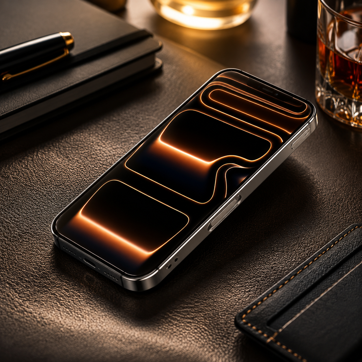 Premium iPhone Case Genuine Leather Cowhide Protective Cover Shockproof Anti Slip Matte Finish Full Camera Lens Guard Slim Design