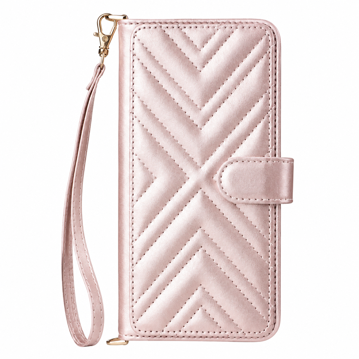 Premium iPhone Case Leather Flip Wallet Cover Card Holder Shockproof Protective Cover Magnetic Closure Kickstand Full Body Protection Design