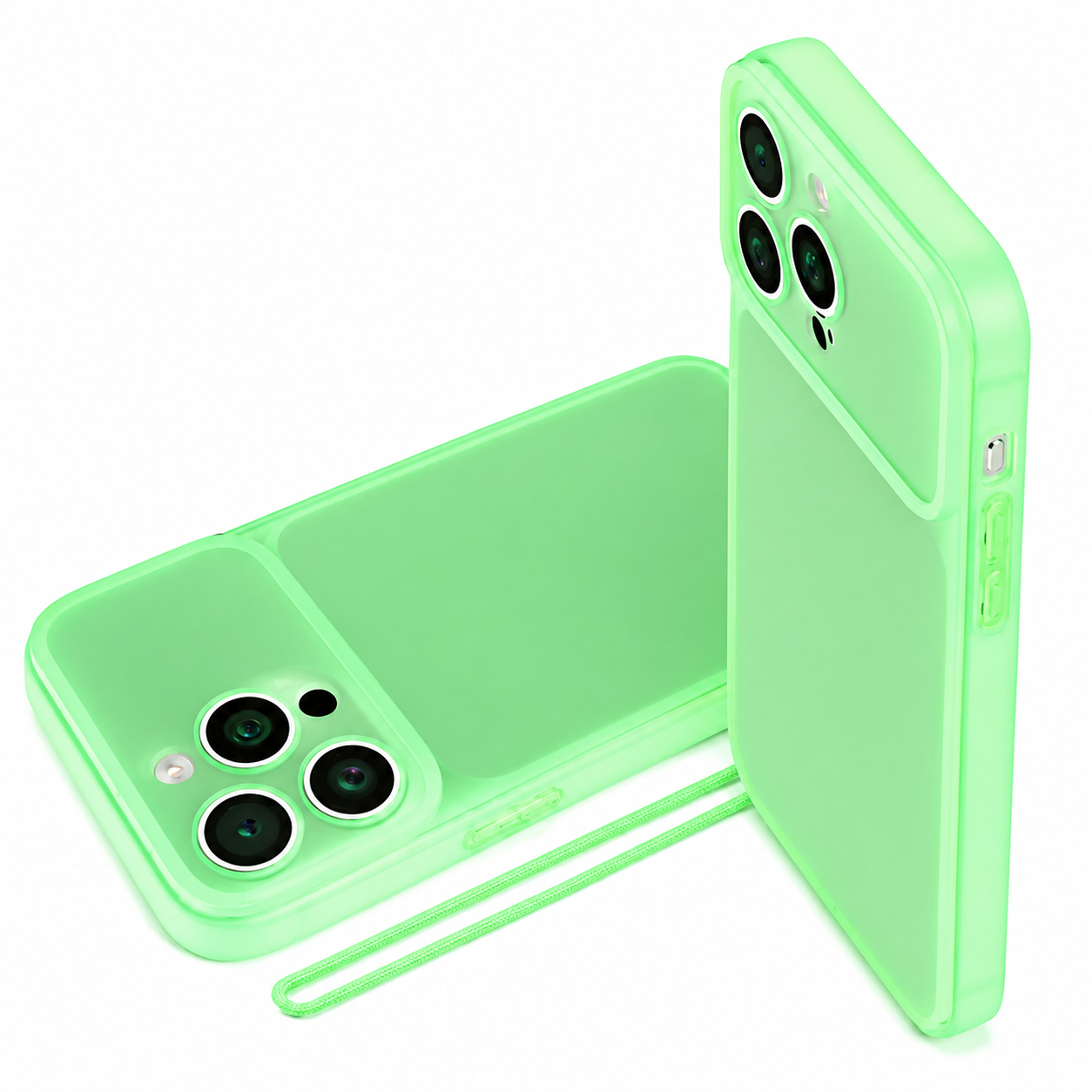 Premium iPhone Case Luminous Clear Silicone Cover MagSafe Compatible Glow In The Dark Shockproof Camera Lens Protection Ultra Thin Design