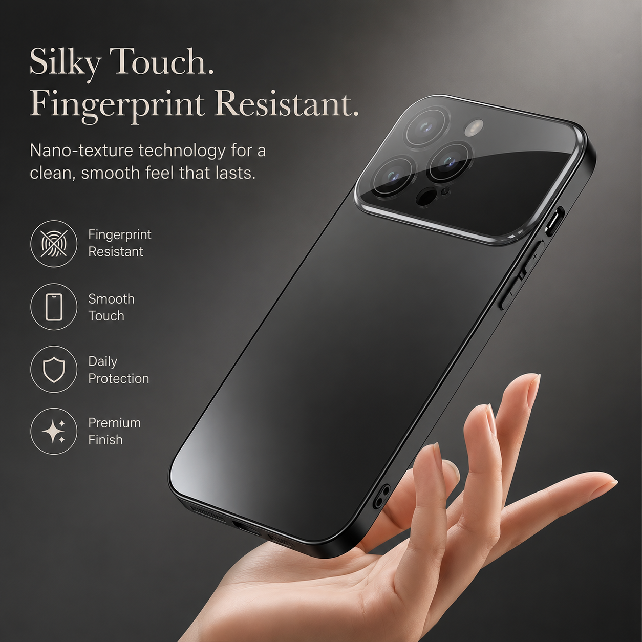 Premium iPhone Case Luxury Metal Cover Large Window Acrylic Protective Cover Soft Silicone Frame Shockproof Camera Lens Protection Anti Scratch Full Coverage