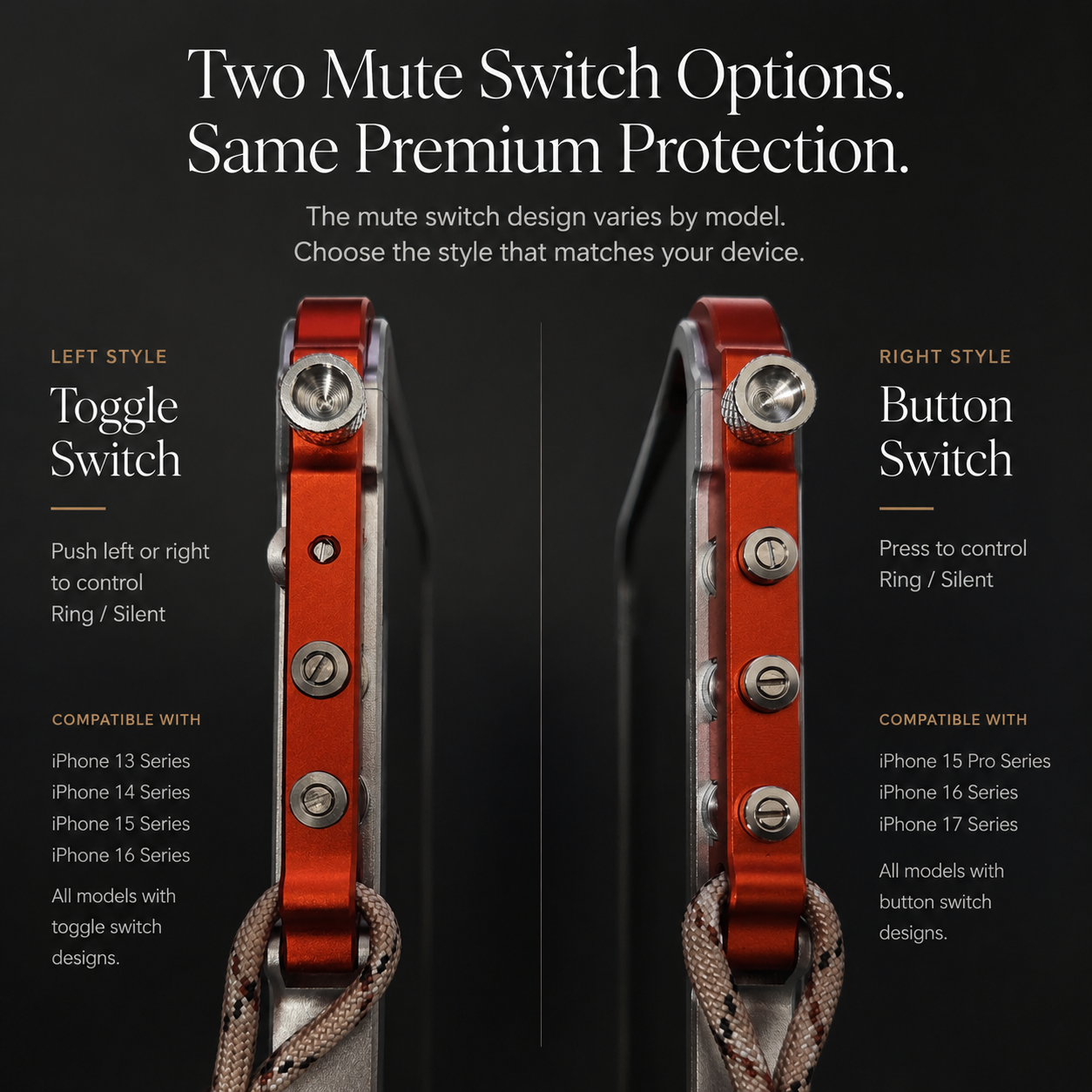 Premium iPhone Case MagSafe Compatible Aluminum Alloy Bumper Shockproof Protective Cover Heat Dissipation Anti Scratch Non Slip Lightweight Frame