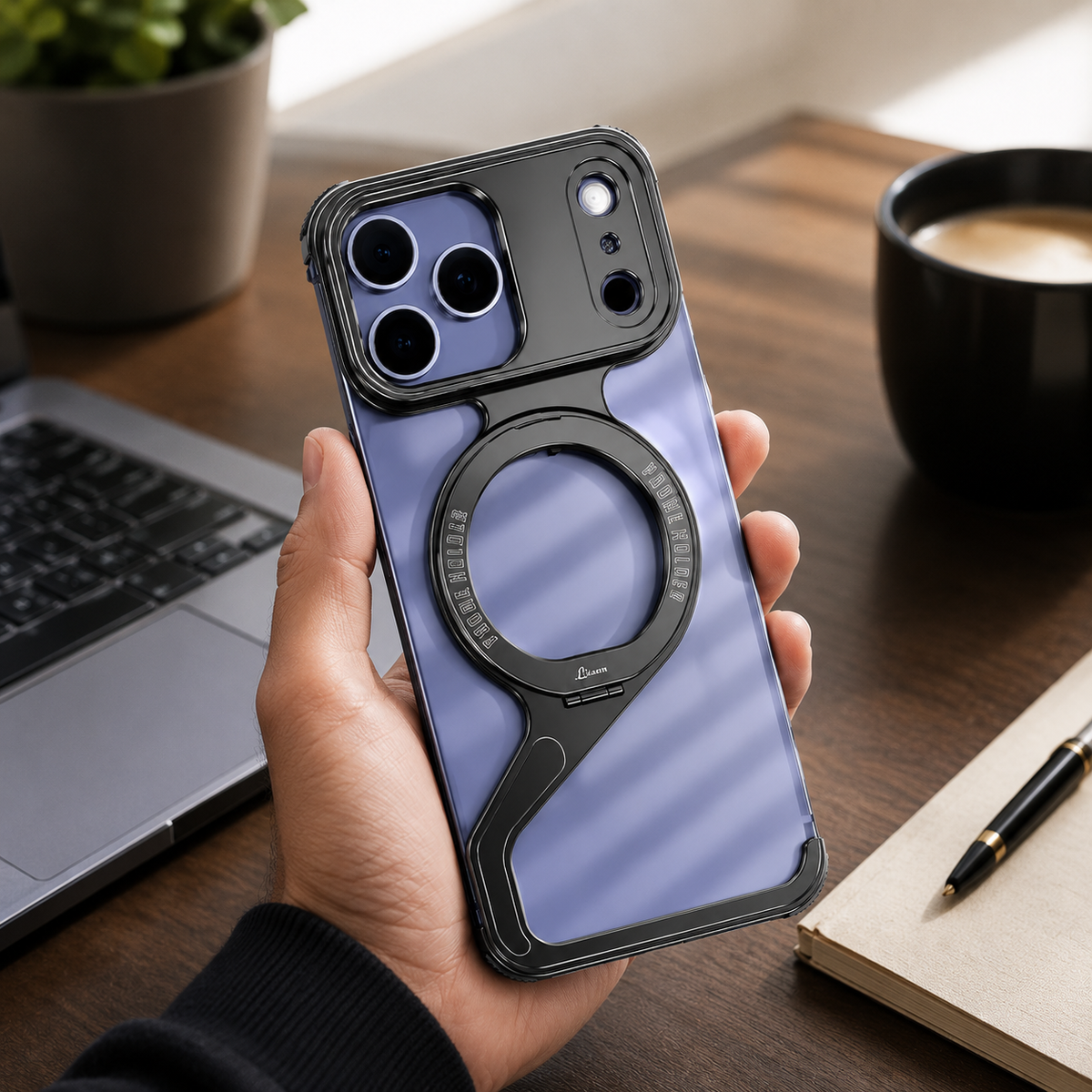 Premium iPhone Case MagSafe Compatible Aluminum Alloy Frame Protective Cover Shockproof Magnetic Metal Design Scratch Resistant Slim Minimal Full Coverage