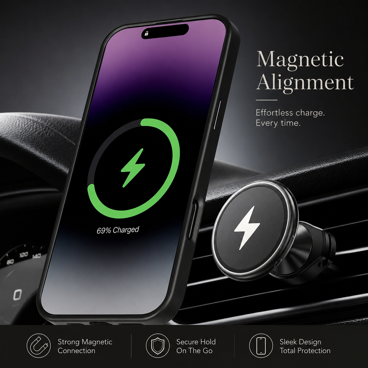 Premium iPhone Case MagSafe Compatible Aramid Fiber Protective Cover Ultra Thin Lightweight Shockproof Anti Scratch Full Coverage