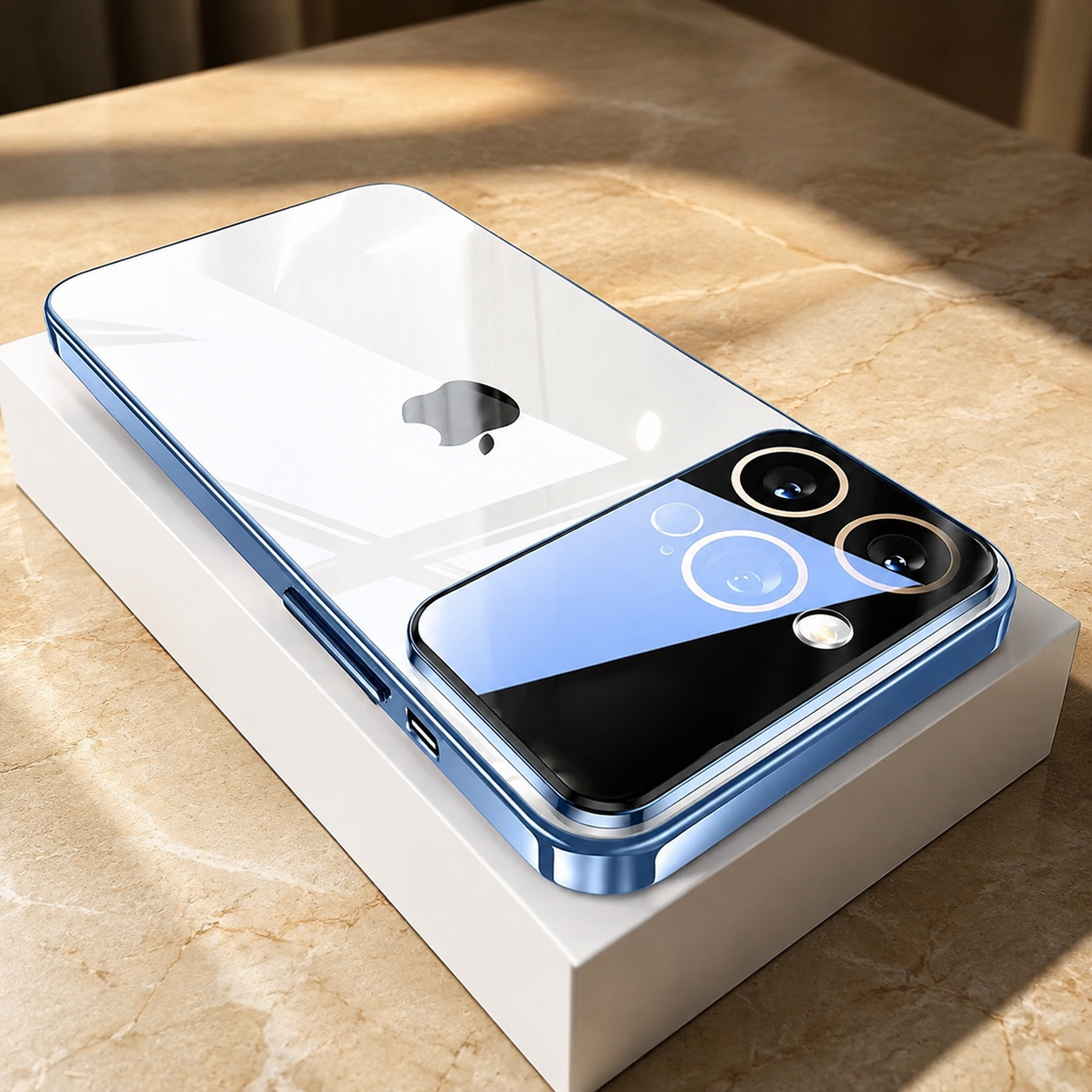 Premium iPhone Case MagSafe Compatible Clear Acrylic Protective Cover Tempered Glass Camera Lens Protection Shockproof Scratch Resistant Slim Full Coverage