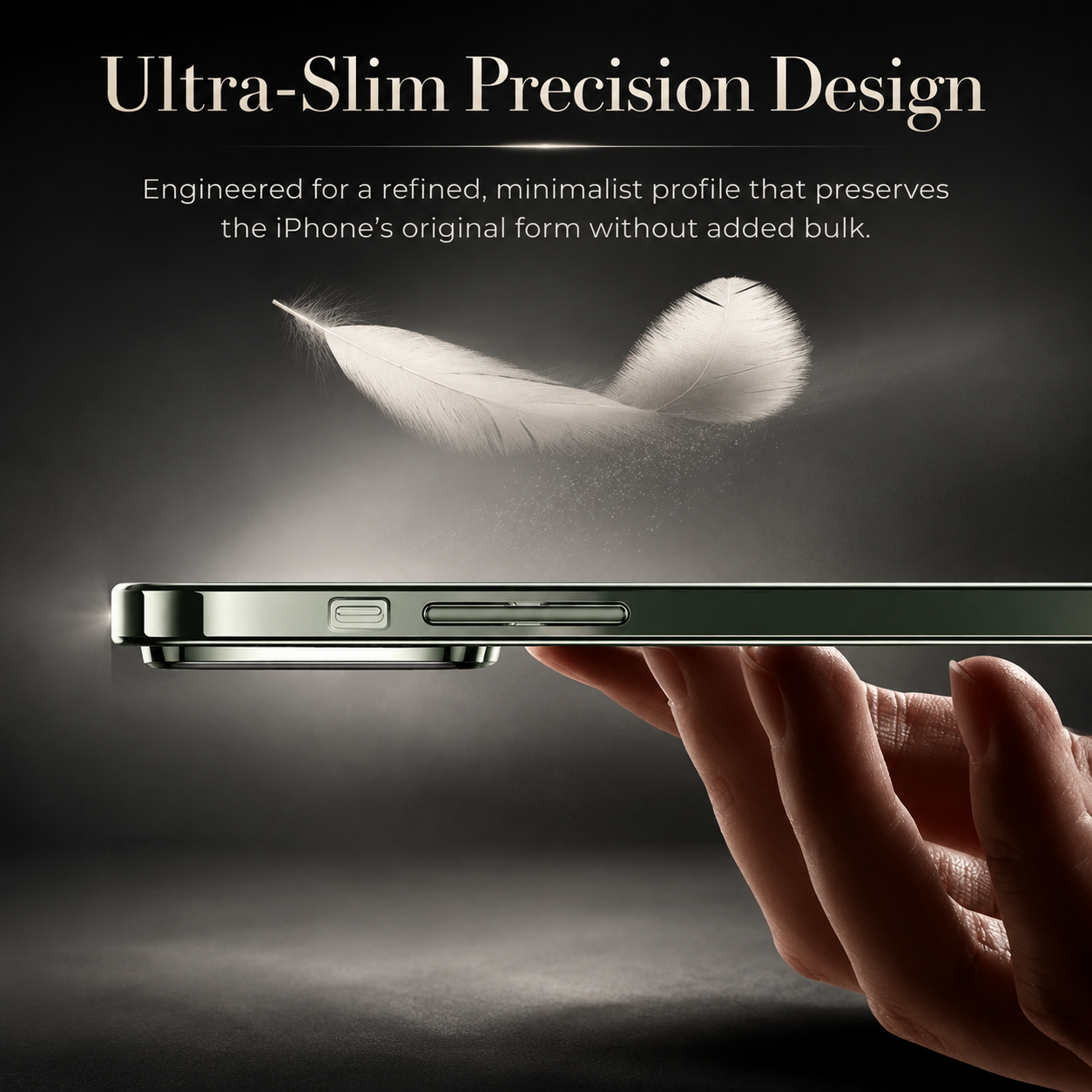 Premium iPhone Case MagSafe Compatible Clear Transparent Hard PC Cover Shockproof Silicone Bumper Camera Lens Protection Ultra Thin Full Coverage