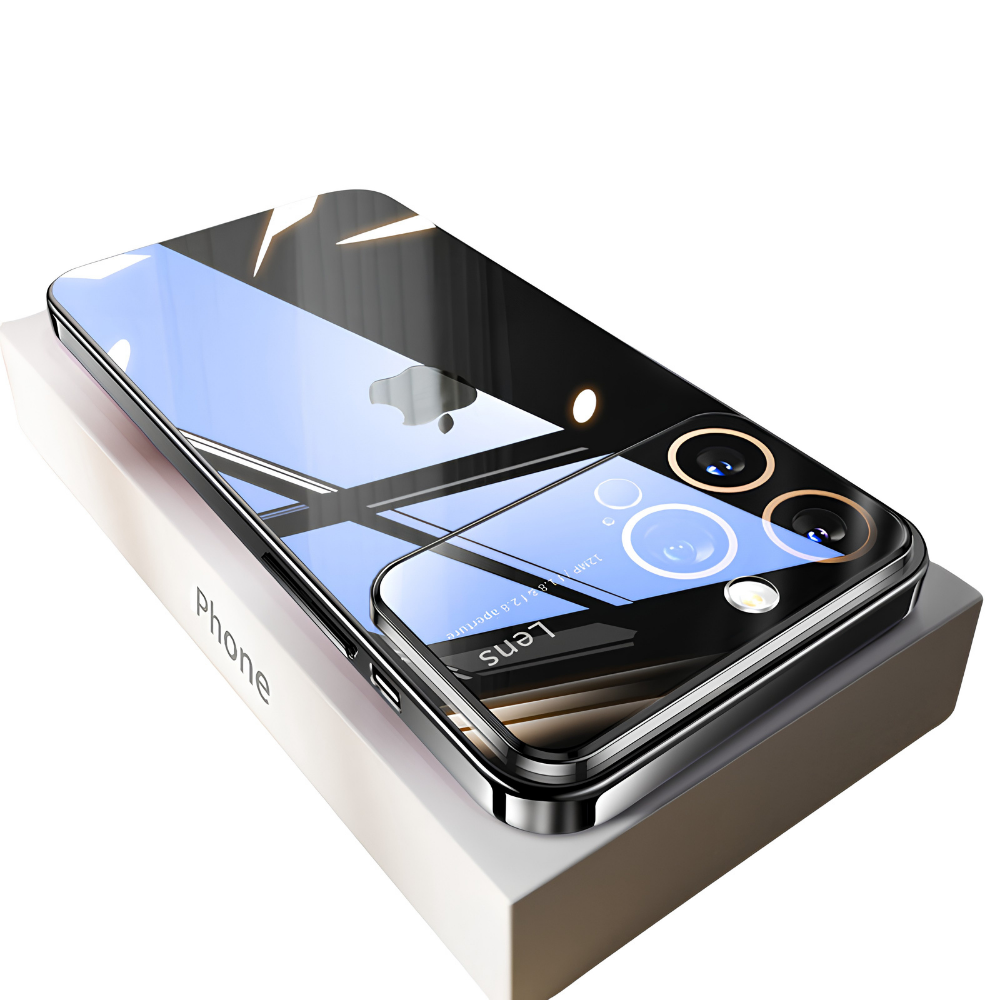 Premium iPhone Case MagSafe Compatible Clear Transparent Hard PC Cover Shockproof Silicone Bumper Camera Lens Protection Ultra Thin Full Coverage