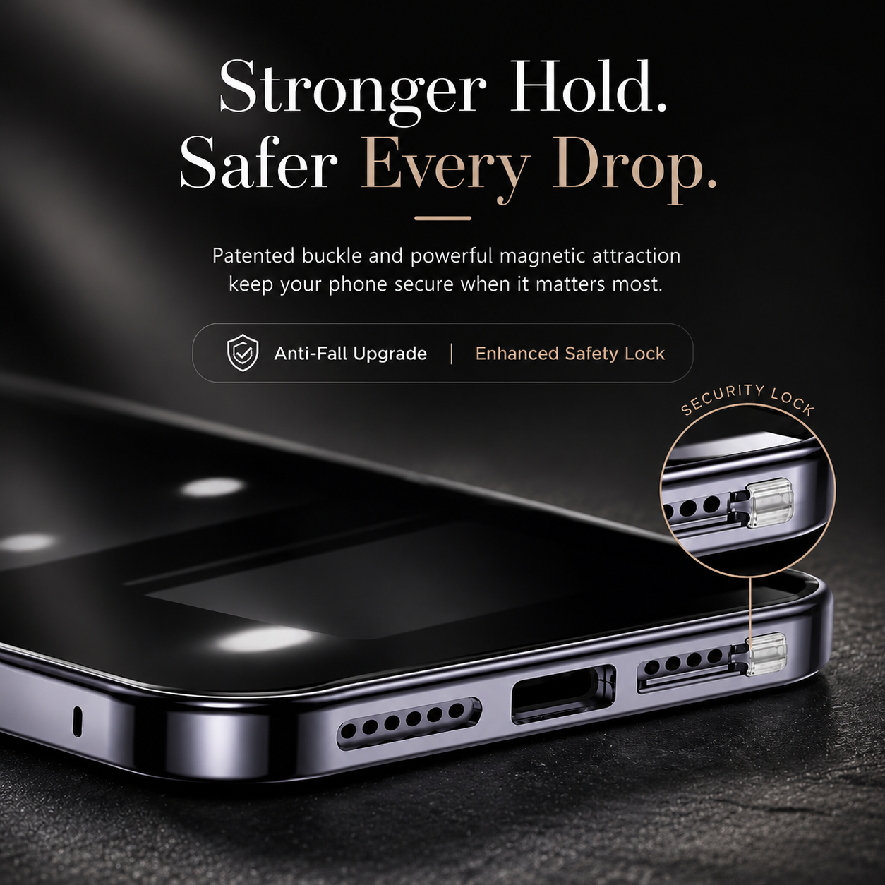 Premium iPhone Case MagSafe Compatible Double-Sided Tempered Glass Protective Cover Magnetic Metal Frame Full Body Shockproof Clear Protection Design