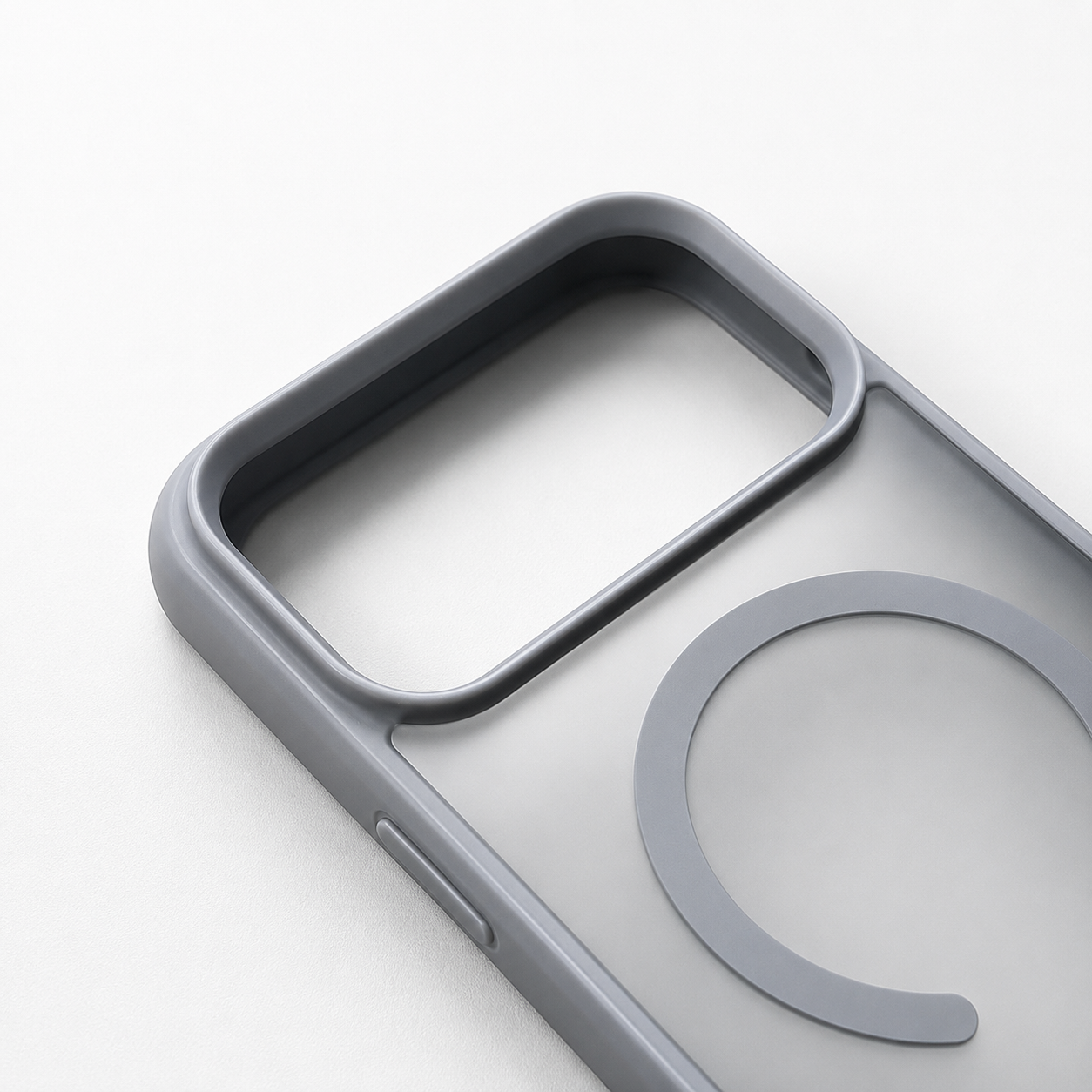 Premium iPhone Case MagSafe Compatible Foldable Stand Holder Matte PC Cover Shockproof Anti Fingerprint Magnetic Ring Non Slip Slim Protective Design