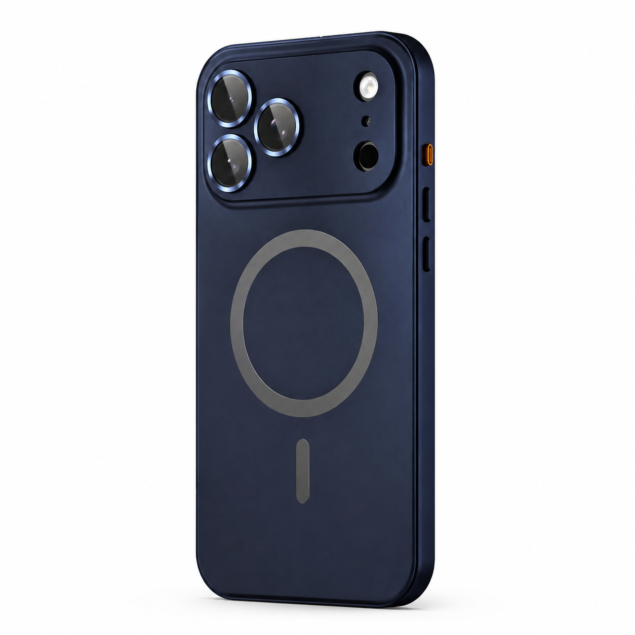Premium iPhone Case MagSafe Compatible Magnetic Aluminum Frame Shockproof Cover PC Back Camera Lens Protection Ultra Thin Full Coverage