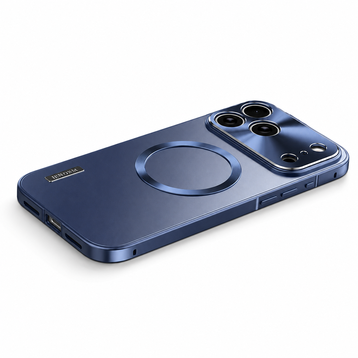 Premium iPhone Case MagSafe Compatible Protective Cover Camera Lens Protection Shockproof Aluminum Alloy Magnetic Frame Frosted PC Back Anti Scratch Slim Full Coverage