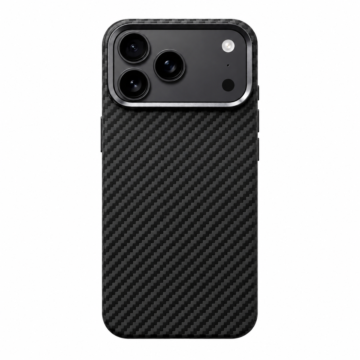 Premium iPhone Case MagSafe Compatible Real Aramid Kevlar Carbon Fiber Ultra Slim Protective Cover Shockproof Matte Anti Glare Magnetic Charging Slim Design