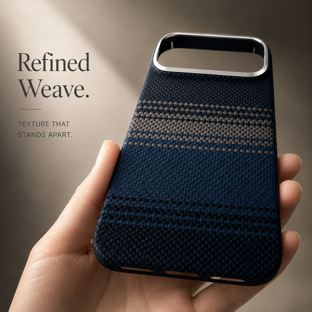 Premium iPhone Case MagSafe Compatible Real Carbon Fiber Aramid Kevlar Protective Cover Ultra Thin Shockproof Matte Anti Fingerprint Full Coverage Design