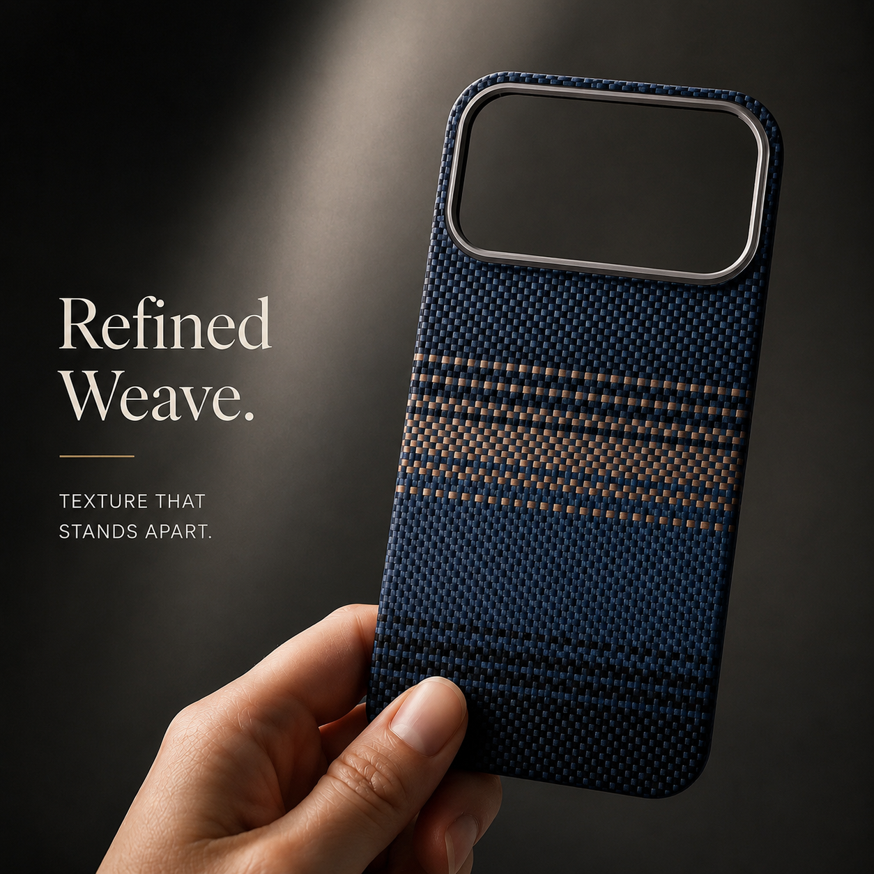 Premium iPhone Case MagSafe Compatible Real Carbon Fiber Aramid Kevlar Protective Cover Ultra Thin Shockproof Matte Anti Fingerprint Full Coverage Design