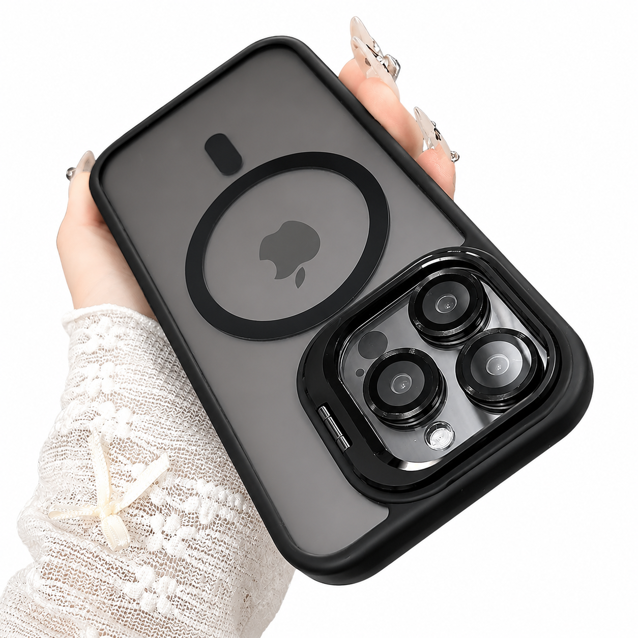 Premium iPhone Case MagSafe Compatible Shockproof Bumper Protective Cover Full Body Camera Lens Guard Slim Anti Scratch Wireless Charging Design