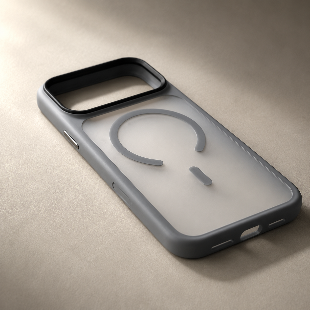 Premium iPhone Case MagSafe Compatible TPU PC Cover with Camera Button Shockproof Anti Fingerprint Matte Finish Raised Protection Slim Design