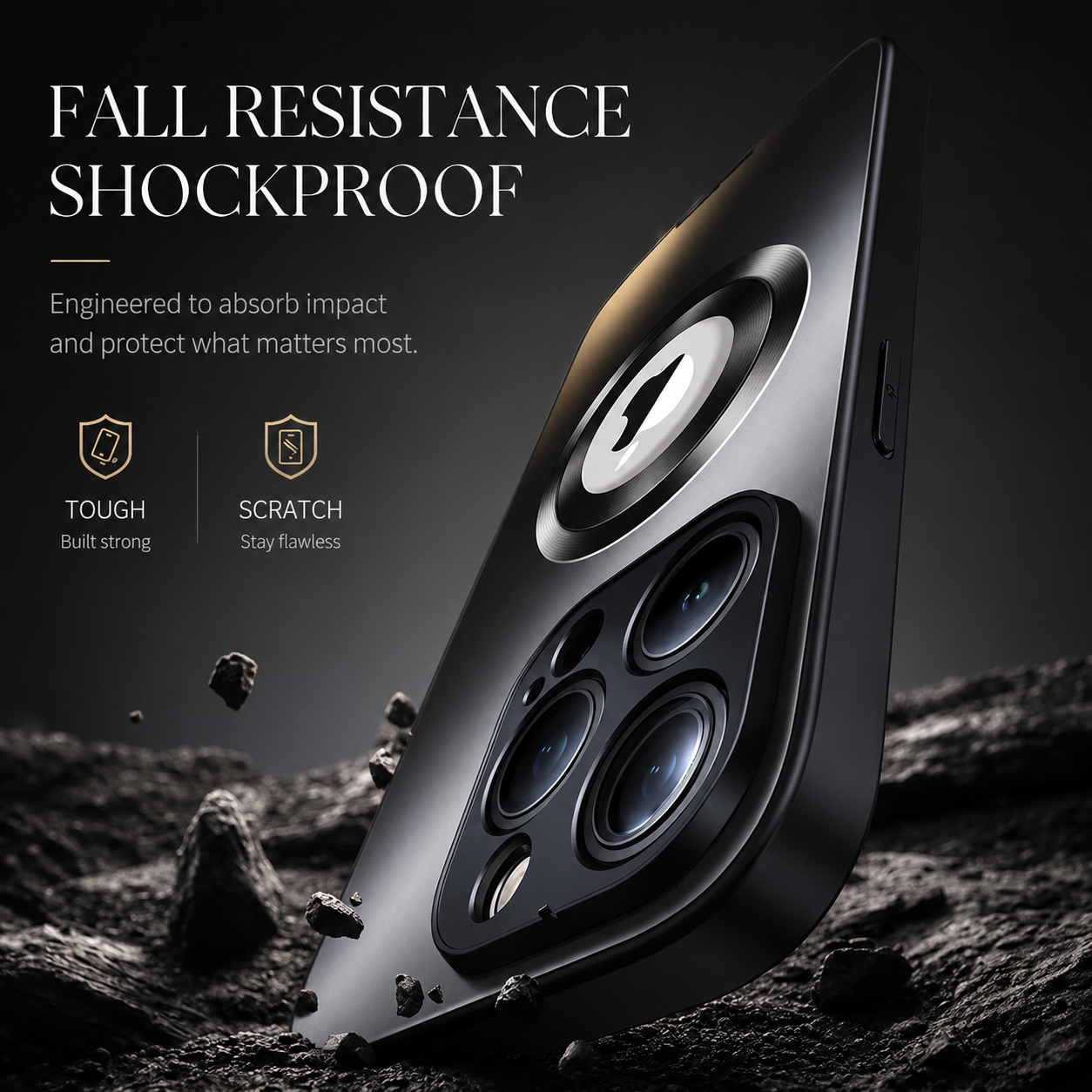 Premium iPhone Case MagSafe Compatible Tempered Glass Matte Cover Shockproof Soft Hard Bumper Anti Fingerprint Magnetic Wireless Charging Slim Design
