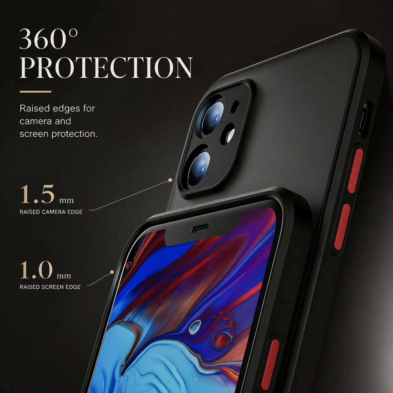 Premium iPhone Case MagSafe Compatible Translucent Magnetic Armor Shockproof Matte Protective Cover Anti Scratch Anti Fingerprint Slim Full Coverage