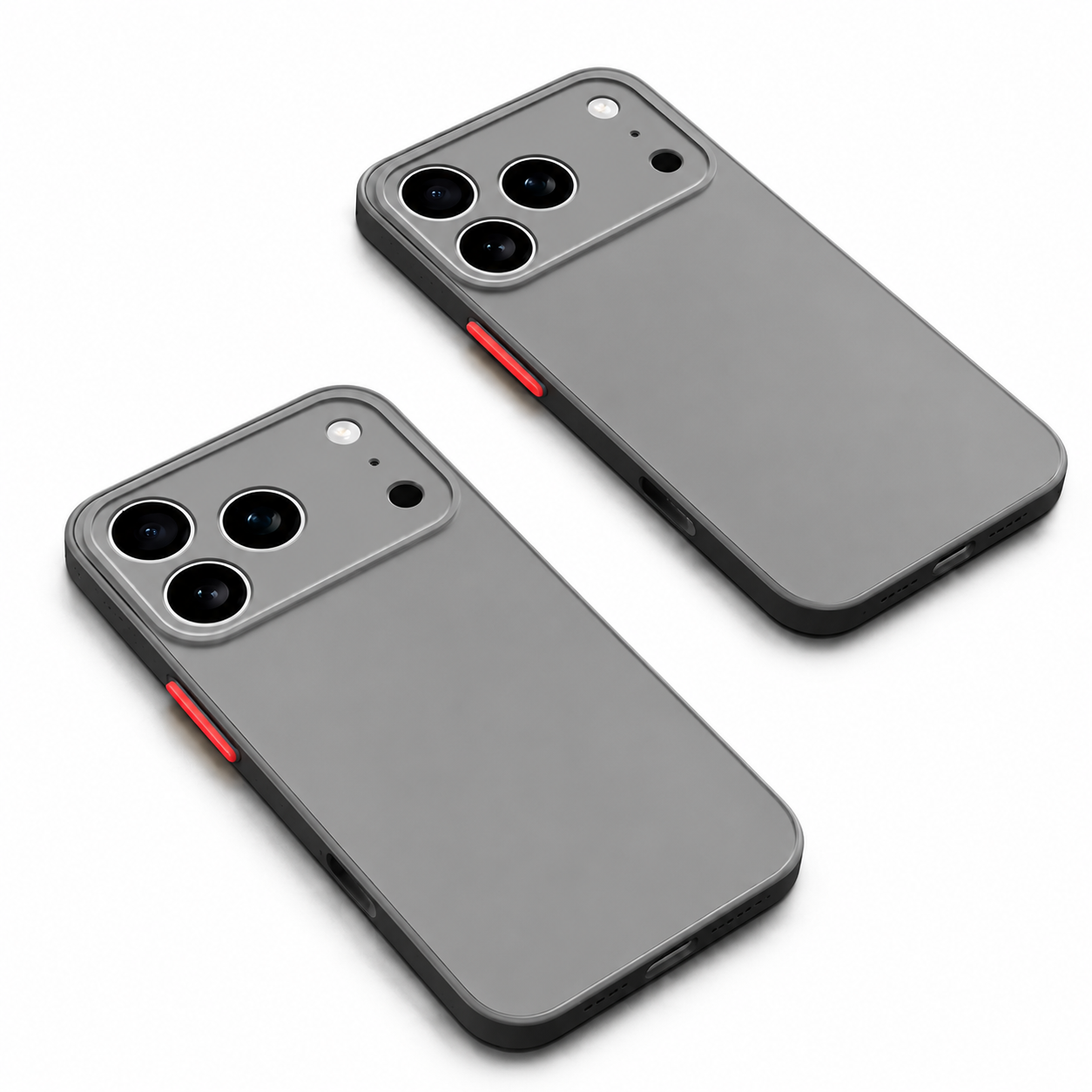 Premium iPhone Case MagSafe Compatible Translucent Matte Armor Cover Shockproof TPU PC Bumper Camera Lens Protection Slim Design