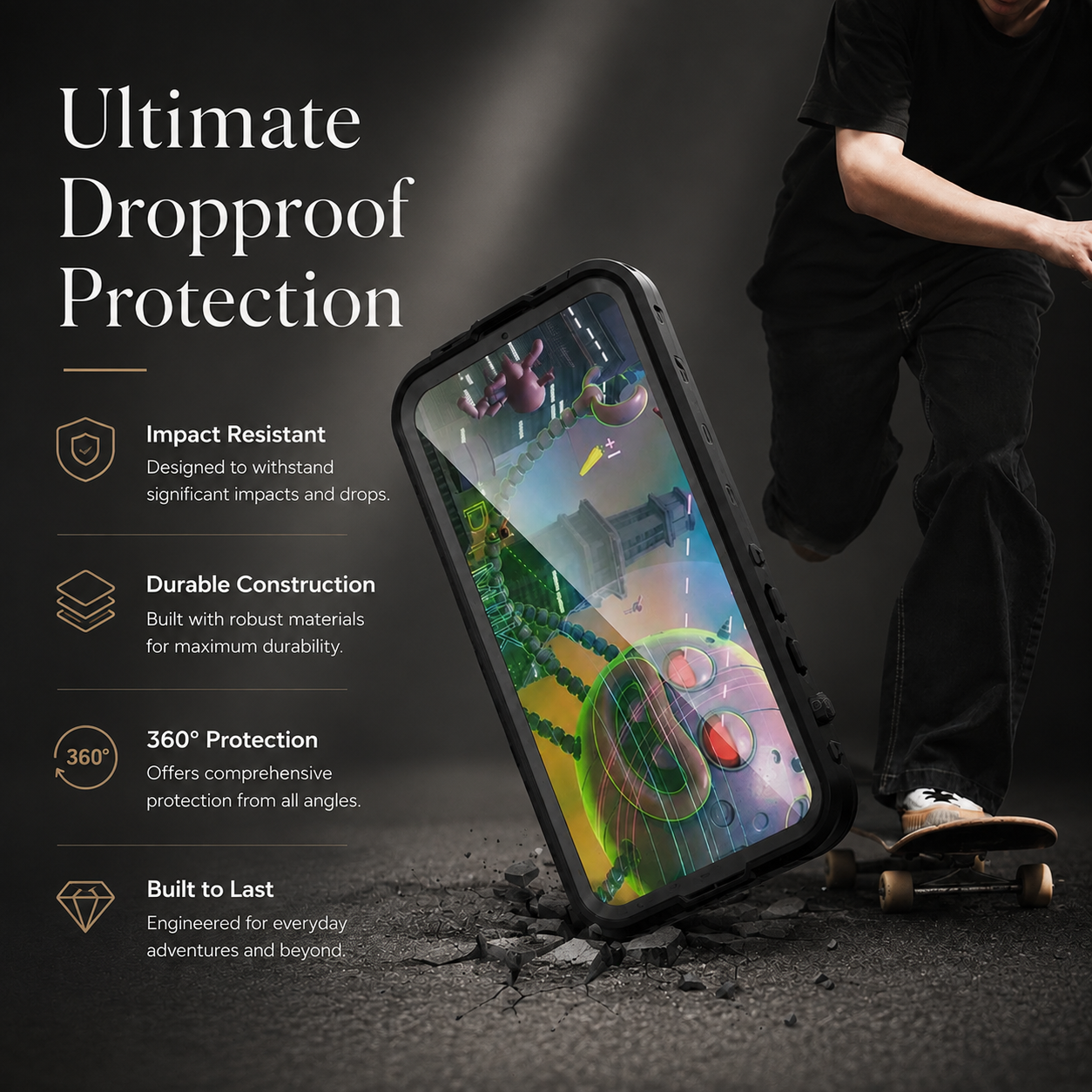 Premium iPhone Case MagSafe Compatible Waterproof IP68 Full Body Protective Cover Shockproof Transparent Sealed Dustproof Camera Screen Protection