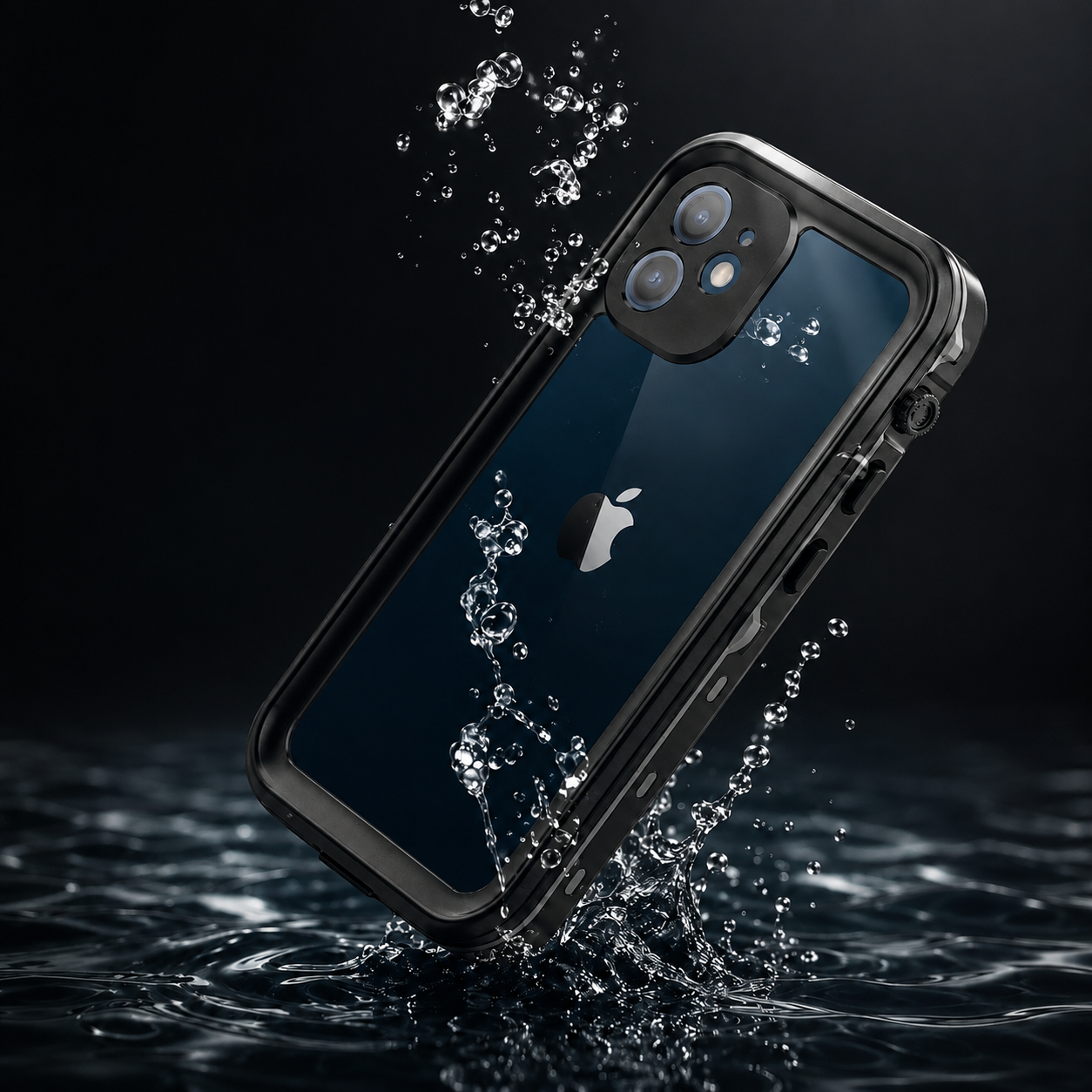 Premium iPhone Case MagSafe Compatible Waterproof IP68 Full Body Protective Cover Shockproof Transparent Sealed Dustproof Camera Screen Protection