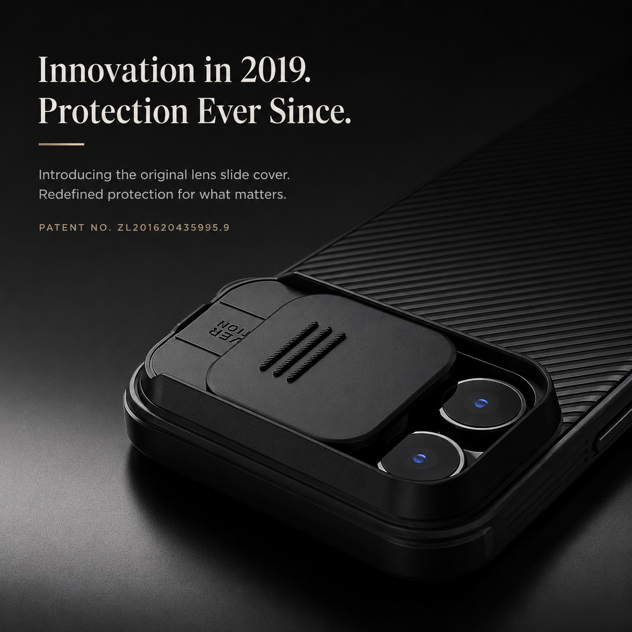 Premium iPhone Case Magnetic Protective Cover Sliding Camera Lens Protection Shockproof Anti Scratch Rugged CamShield Pro PC TPU Anti Slip Full Coverage