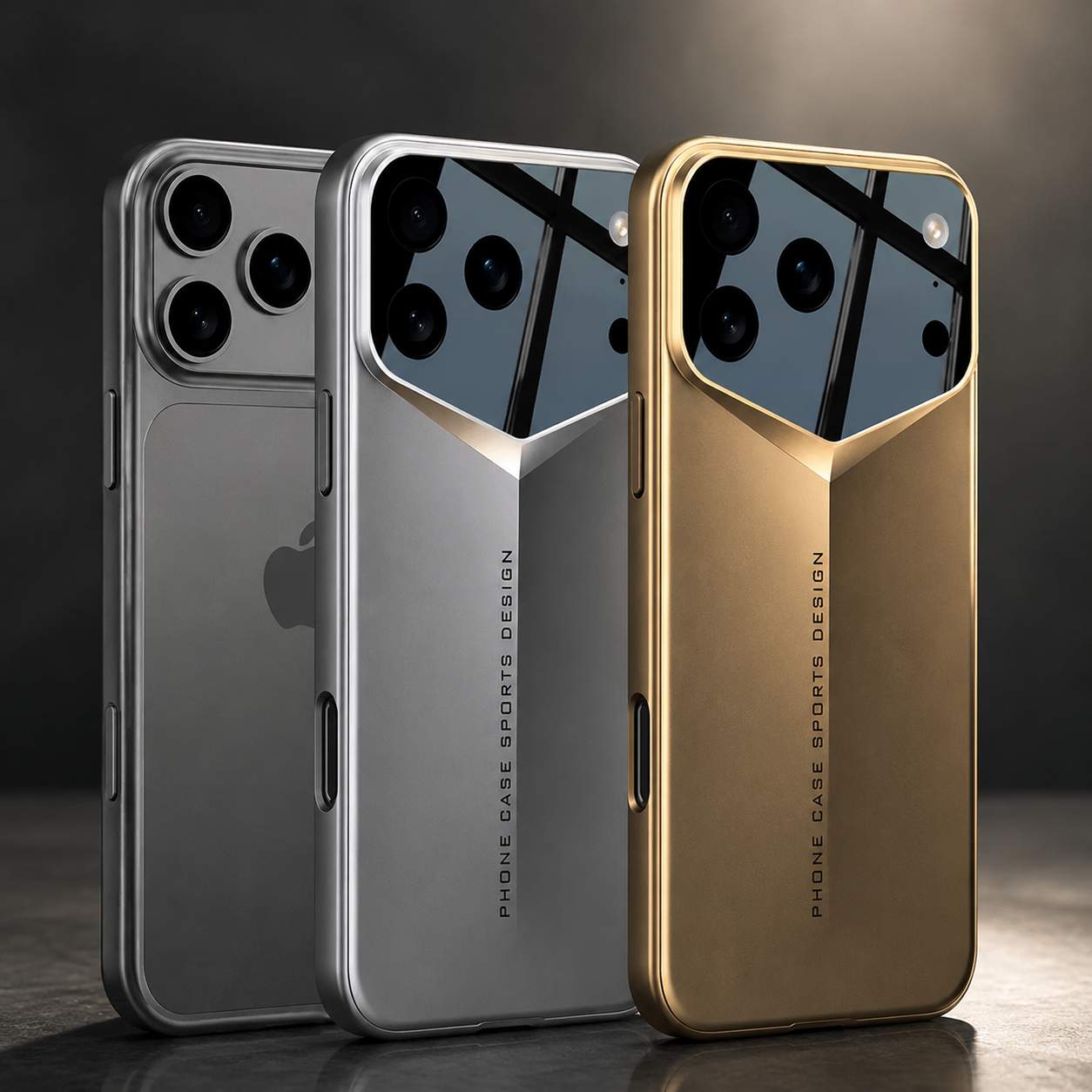 Premium iPhone Case Protective Cover Camera Lens Protection Shockproof Slim Matte Hard PC Anti Fingerprint Anti Scratch Lightweight Full Coverage