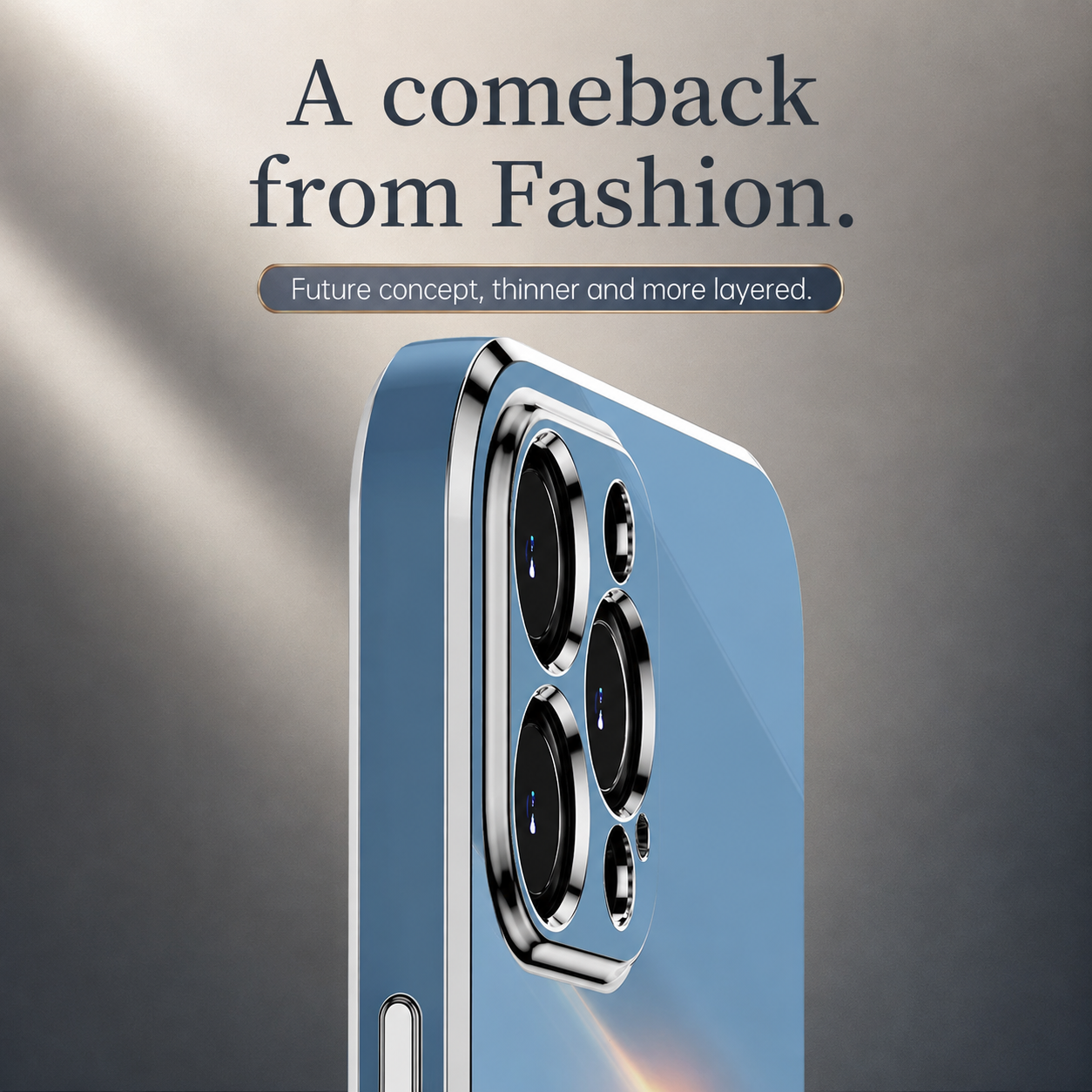 Premium iPhone Case Protective Cover Camera Lens Protection Soft Silicone Plated Frame Anti Fingerprint Anti Scratch Slim Lightweight Full Coverage