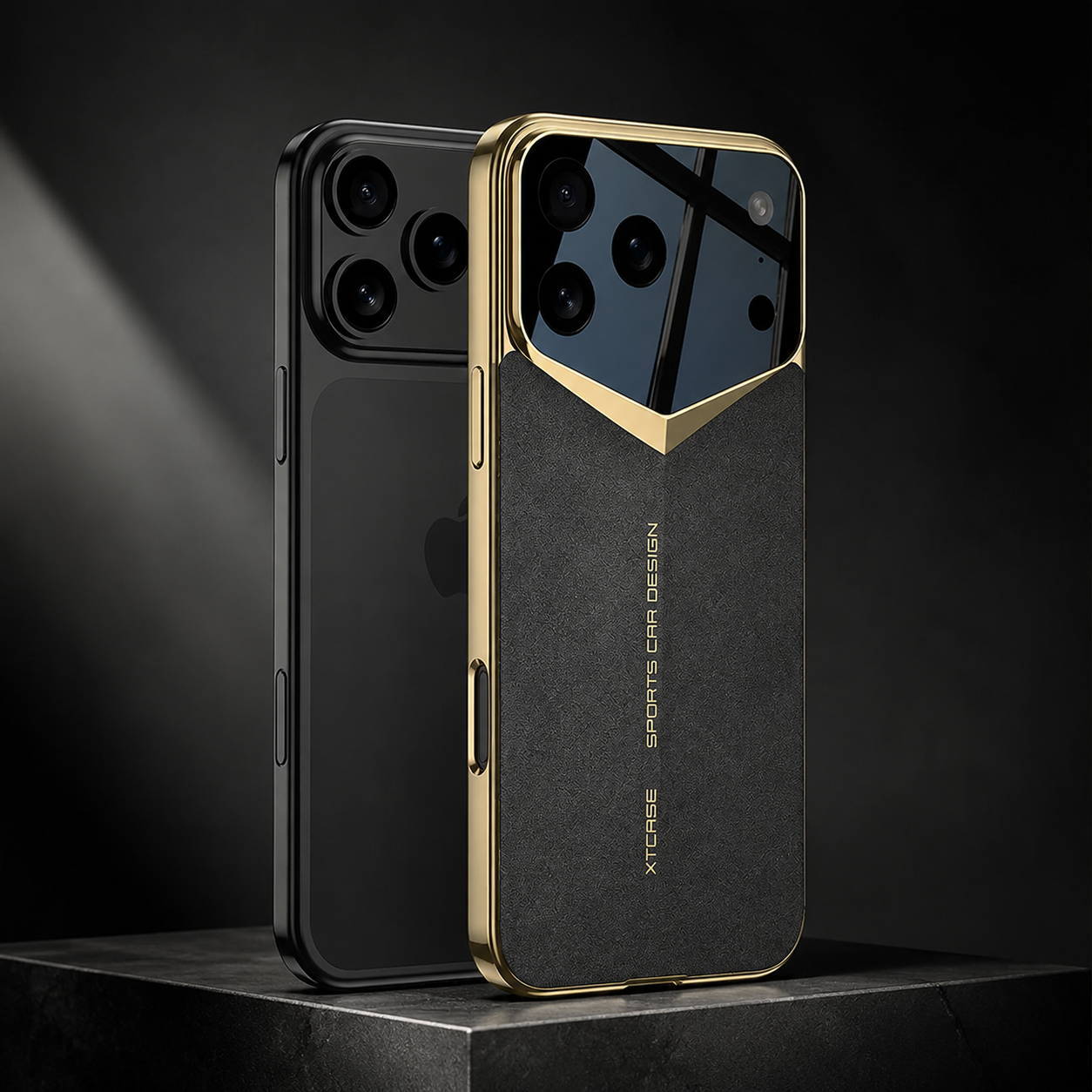 Premium iPhone Case Protective Cover Camera Lens Protection Ultra Thin Leather Shockproof Anti Fingerprint Anti Scratch Lightweight Full Coverage