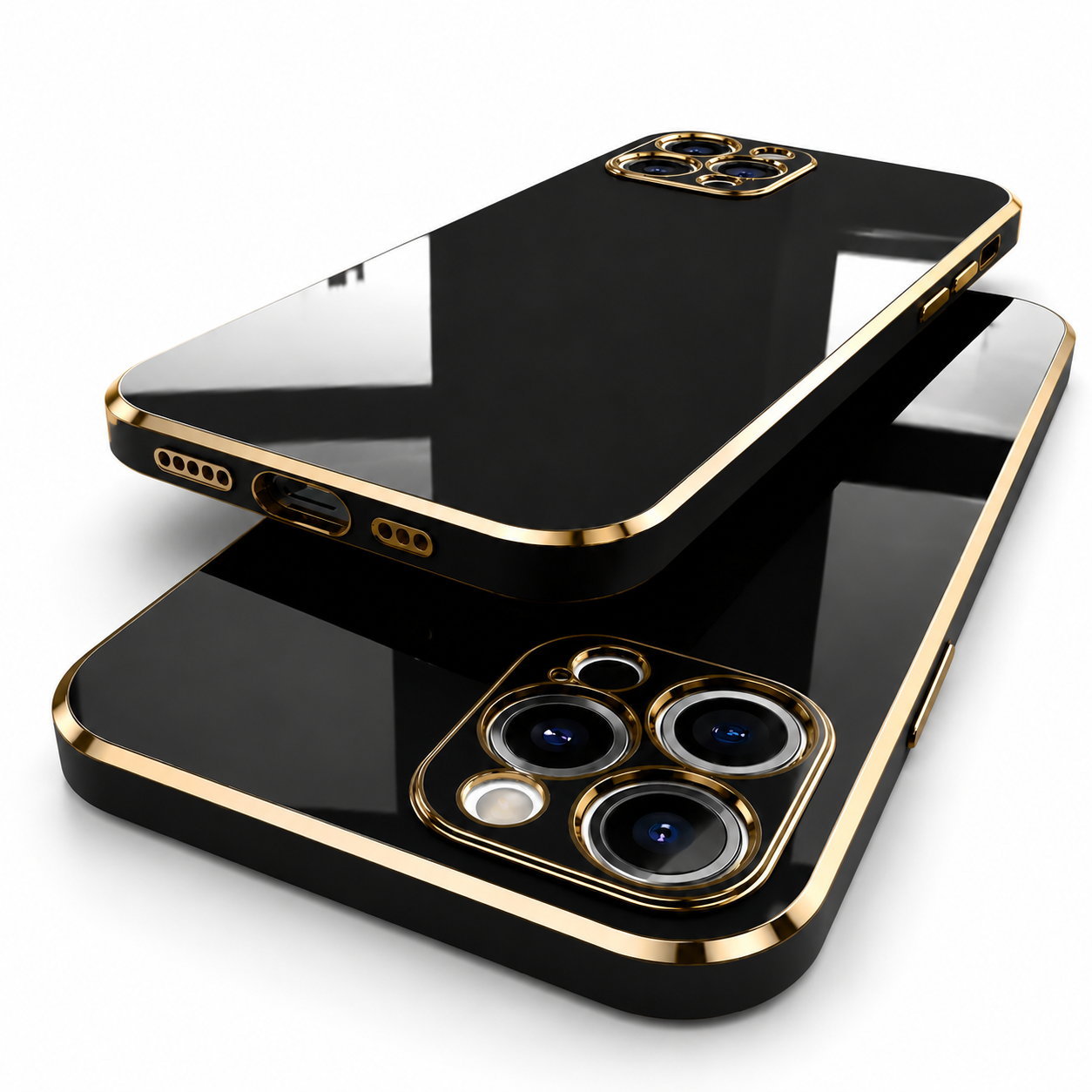 Premium iPhone Case Soft Silicone Plating Cover MagSafe Compatible Solid Color Shockproof Anti Scratch Slim Lightweight Non Slip Design